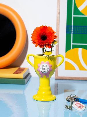 Trophy Vase Best Friend Award