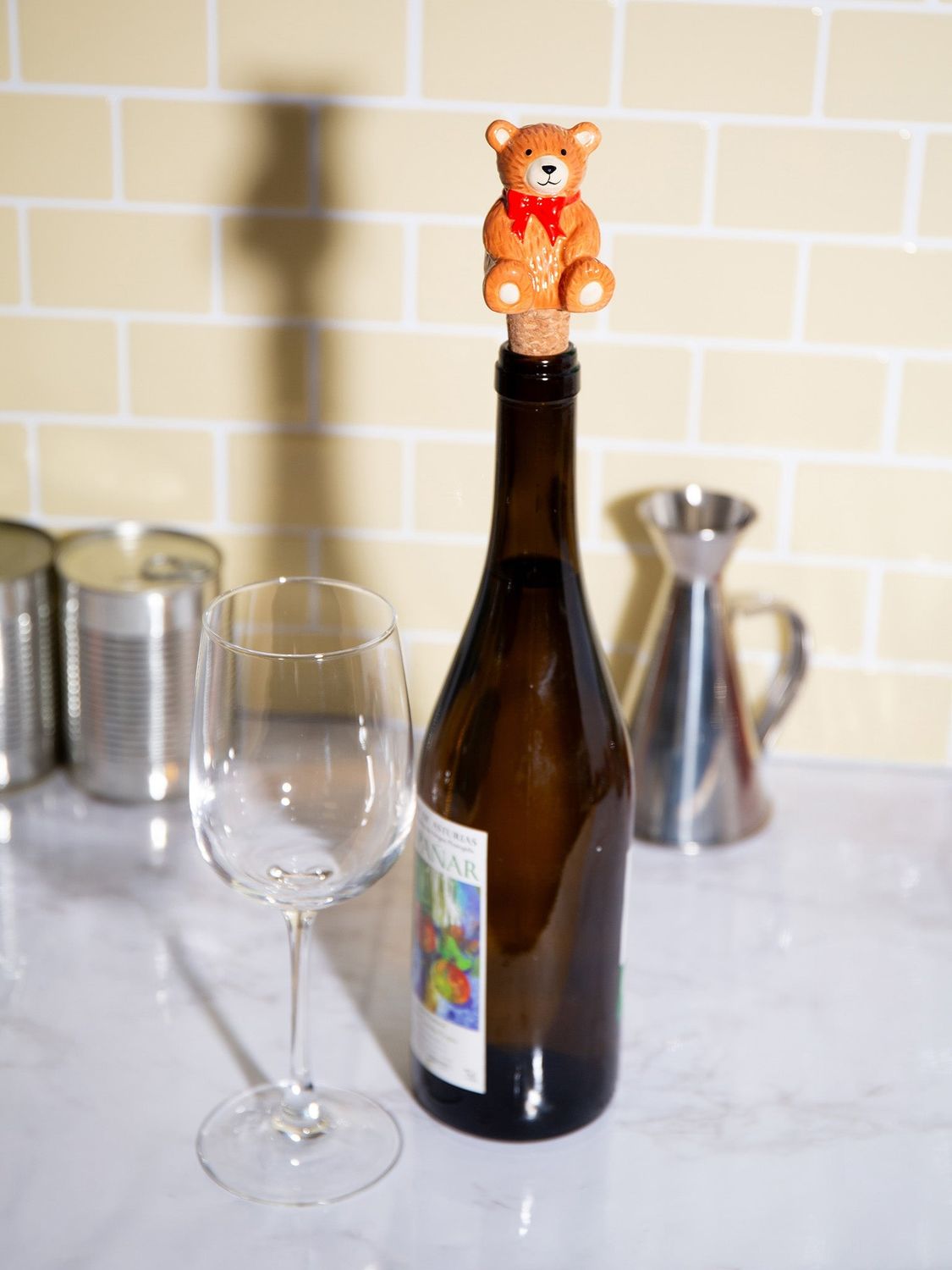 Teddy Bottle Stopper