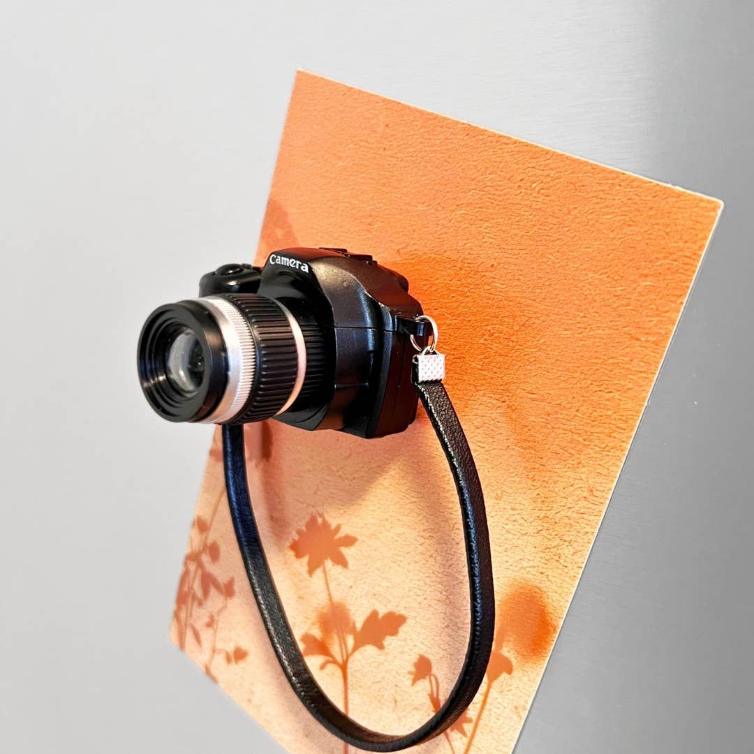 Retro Camera Fridge Magnet For Photographers &amp; Retro Lovers