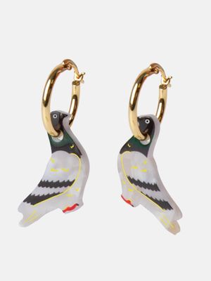 Pigeon Earrings