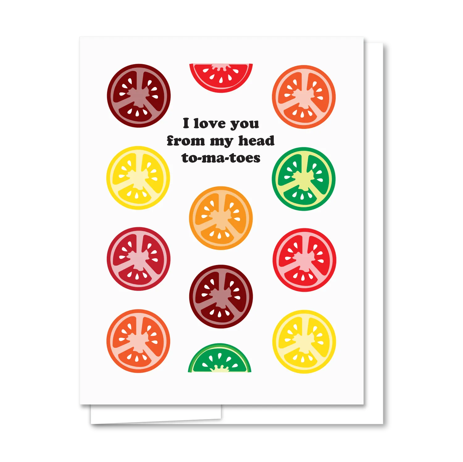 To-Ma-Toes - Illustrated Funny Love Card