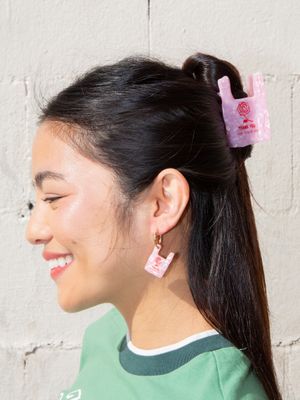Thank You Bag Earrings