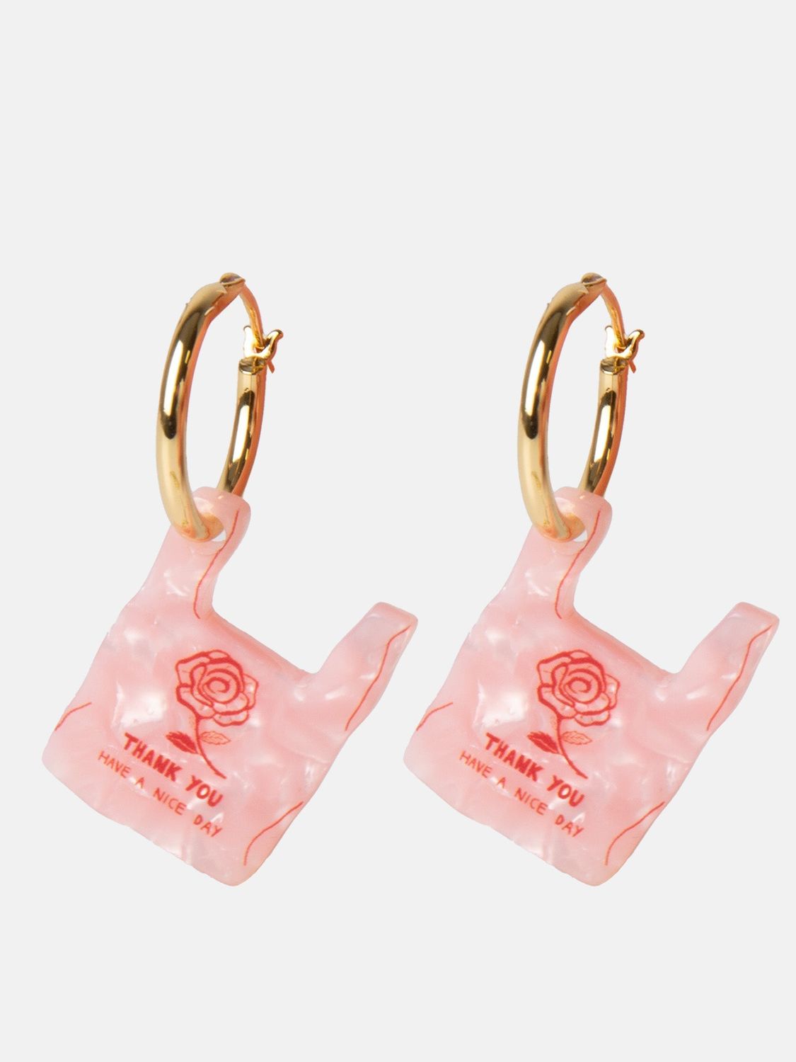 Thank You Bag Earrings