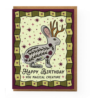 Stationery Patterned Greeting Card