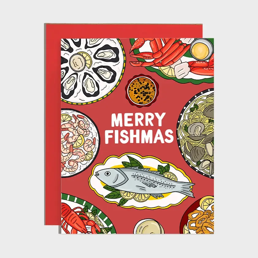 Merry Fishmas Holiday Card