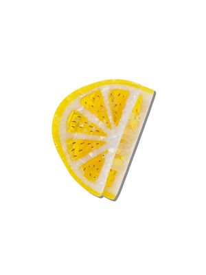 Citrus Lemon Slice Claw Hair Clip