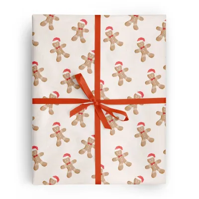 Gingerbread Gift Wrap