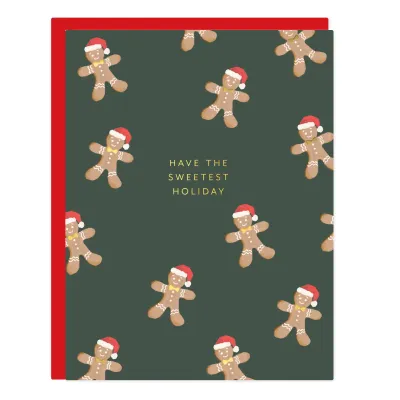 Gingerbread Christmas Card