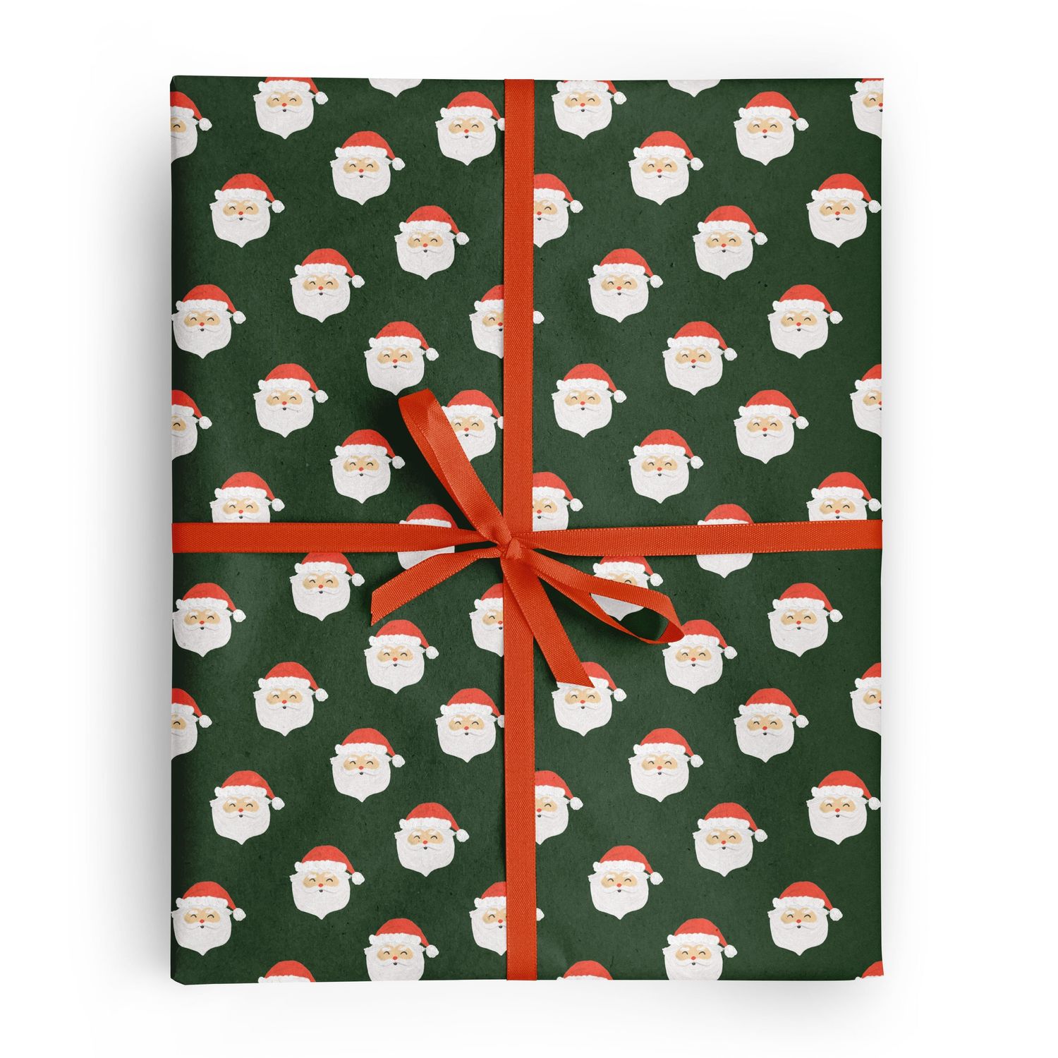 Santa Holiday Gift Wrap
