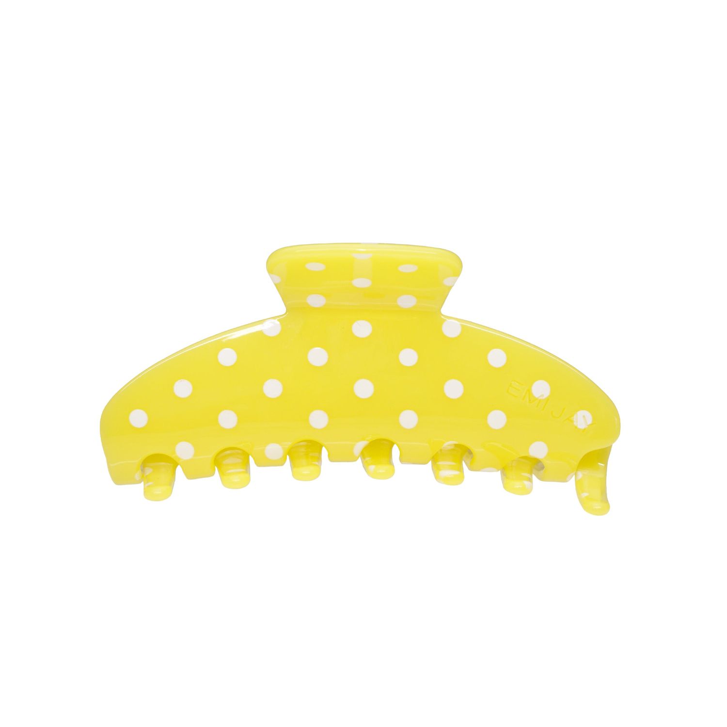 Big Effing Clip in Citrus Polka Dot