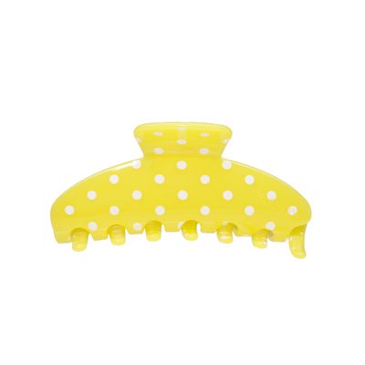 Big Effing Clip in Citrus Polka Dot