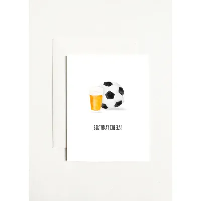 Birthday Cheers! - Soccer Ball