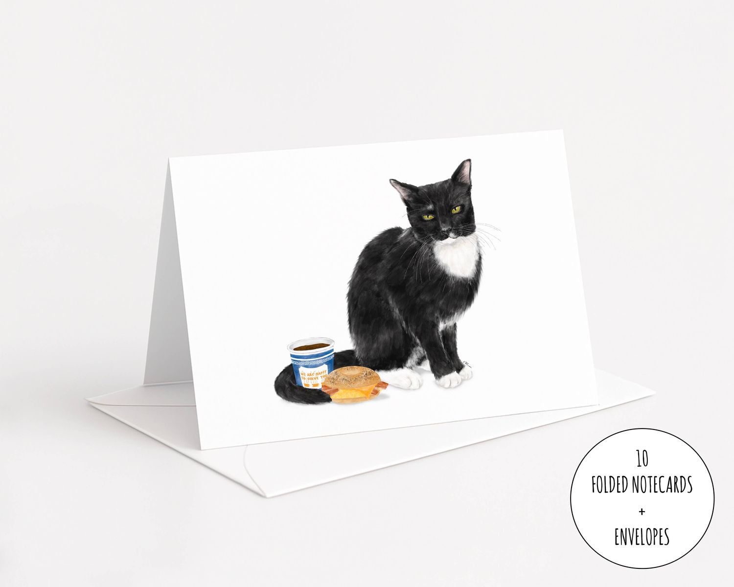Bodega Cat Notecards