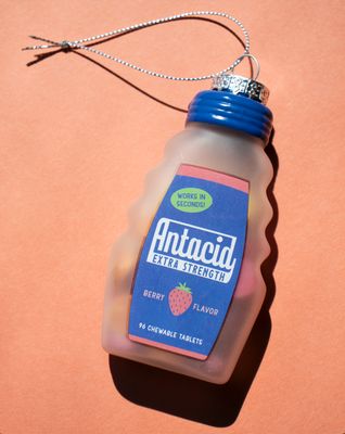 Antacid Holiday Ornament Christmas Decor