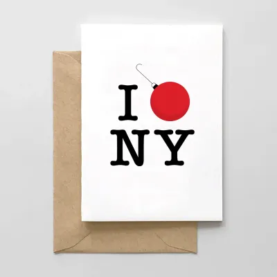 I Heart Ny - Christmas Ornament