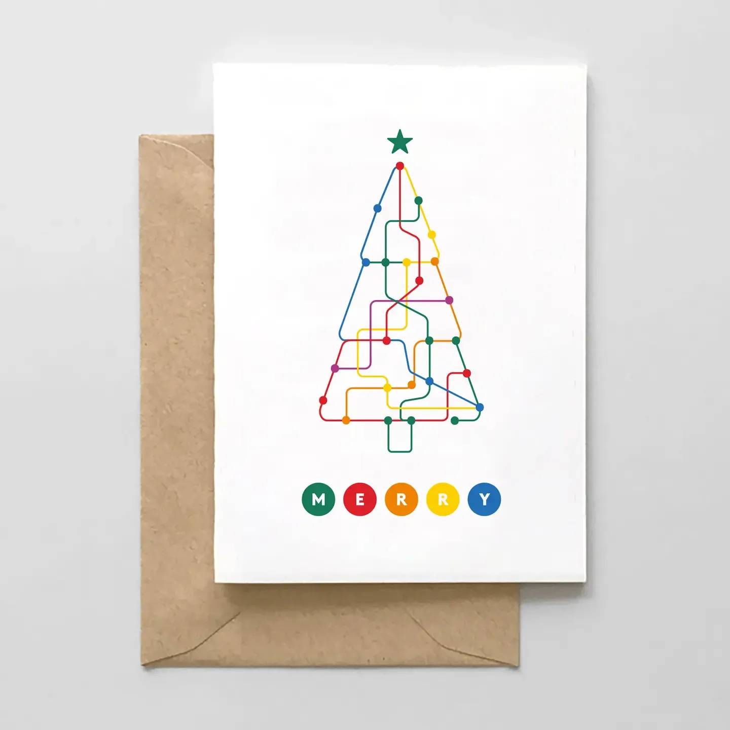 Nyc Subway Design - Christmas Tree