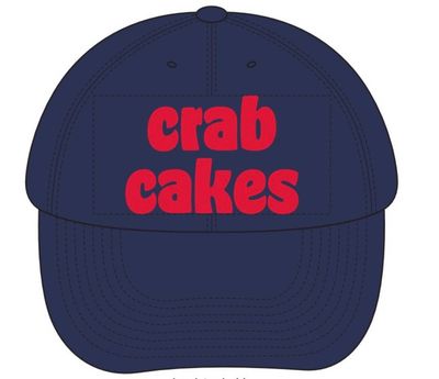 Crab Cakes Baseball Cap
