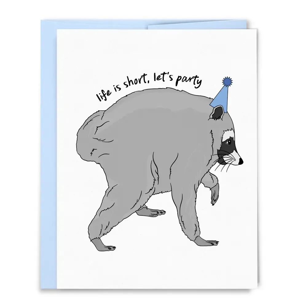 Life Is Short Jimothy Birthday Card