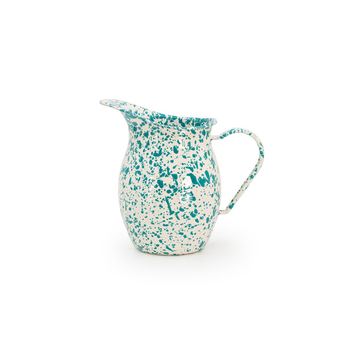 Dan Pelosi x CCH Small Pitcher  Turquoise &amp; Beige Splatter