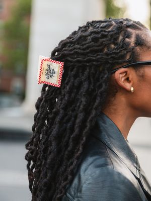 New York Pizza Box Claw Hair Clip