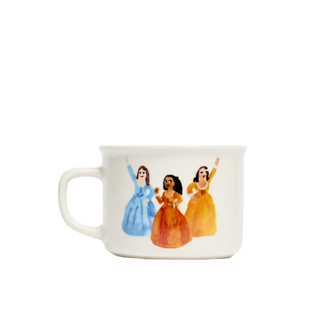 Hamilton Sisters Never Satisfied Mug 7.7oz