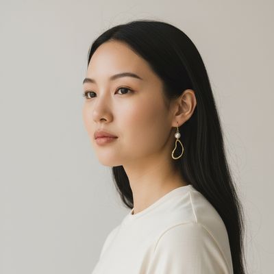 Cloud + Pearl Earrings