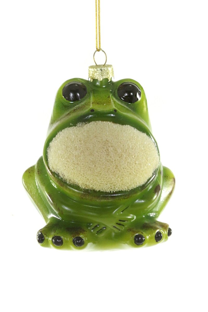 Kitchen Frog Sponge Ornament