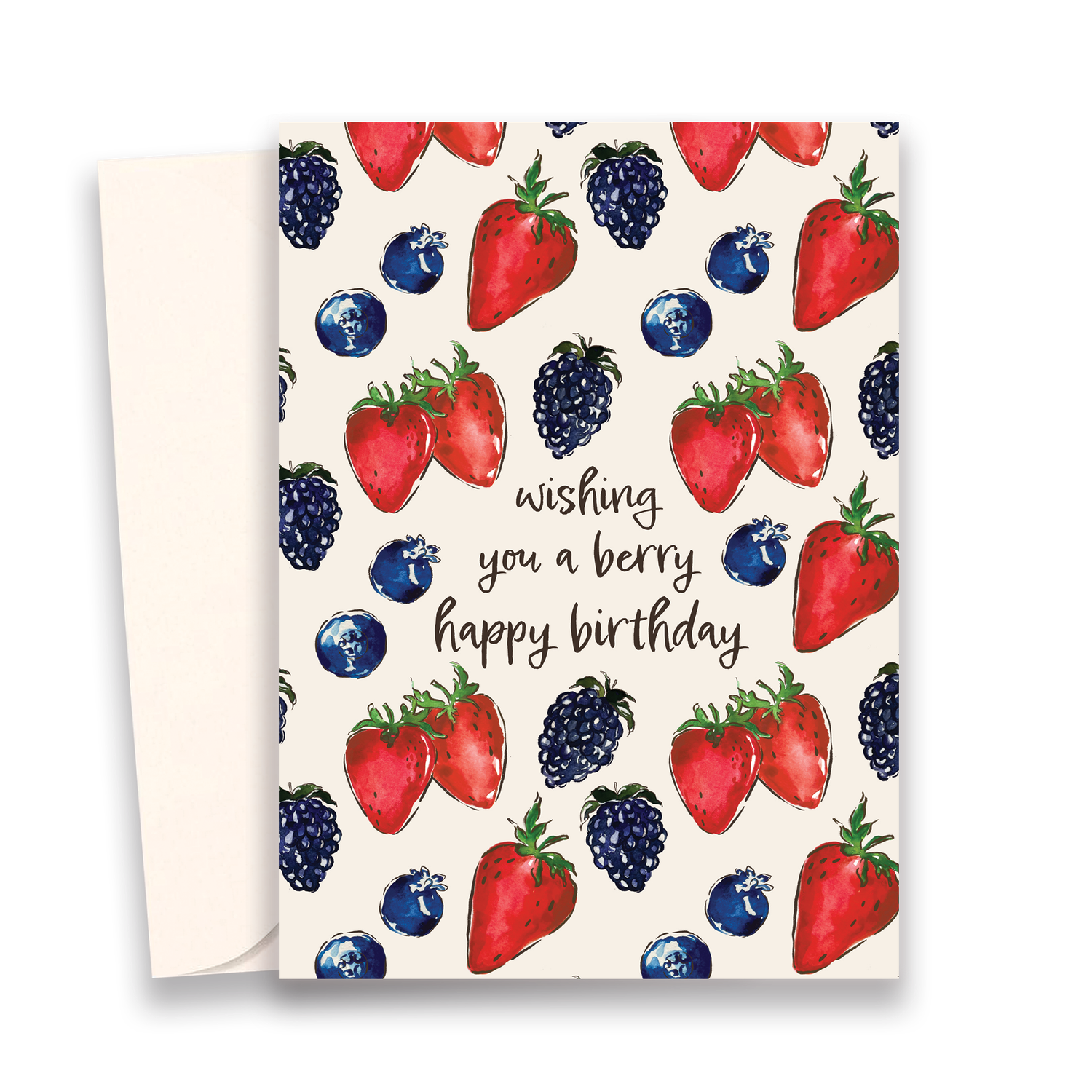 Berry Happy Birthday | Summer Birthday Greeting Cards