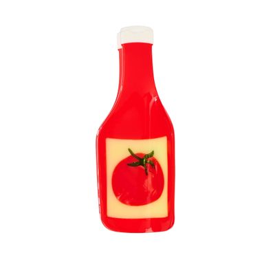 Large Ketchup Hair Claw Clip