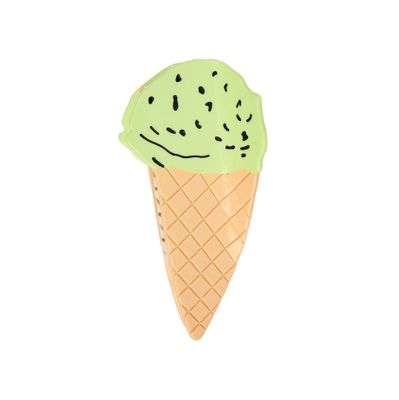 Large Mint Chocolate Chip Ice Cream Hair Claw Clip