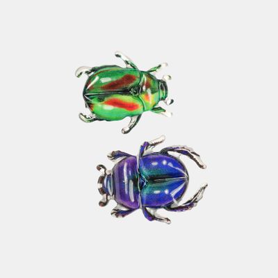 Allie Beetle Clips in Shining Armor