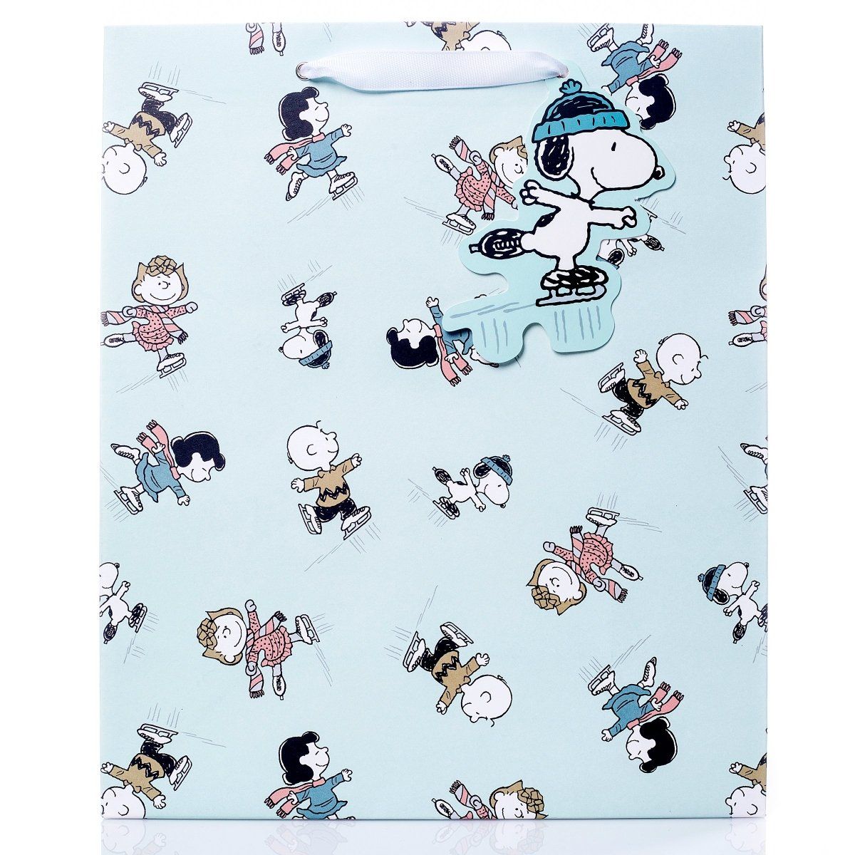 Peanuts® Skating Holiday Large Gift Bag