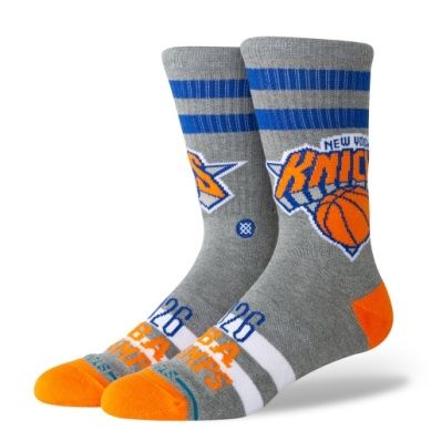 Knicks Champs 26 Crew Heather Grey
