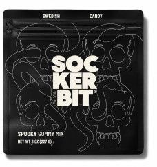 Spooky Gummy Mix Swedish Candy Bag 8oz -Halloween Collection