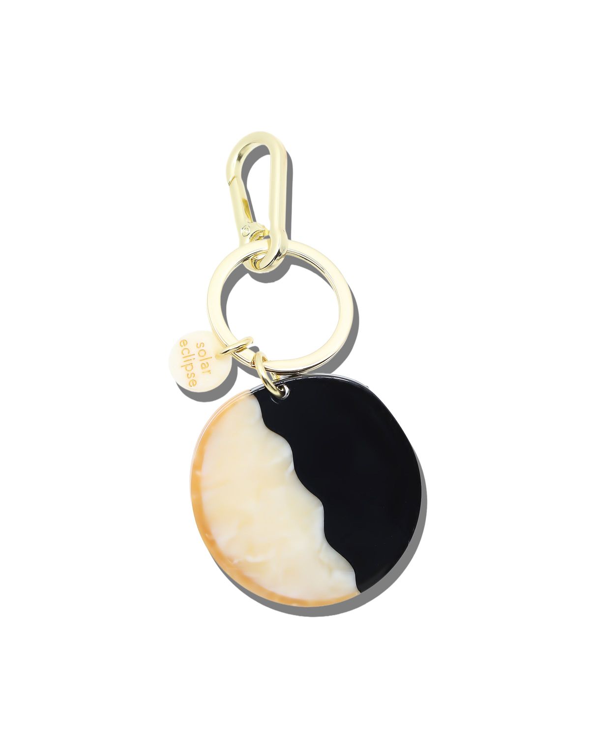 Black and White Cookie Bag Charm + Keychain
