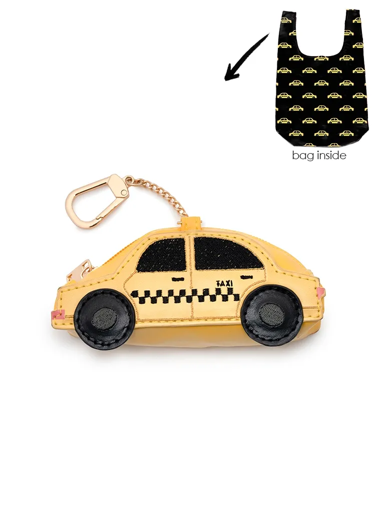 Taxi 2 in 1 Bag Charm + Shopper Bag