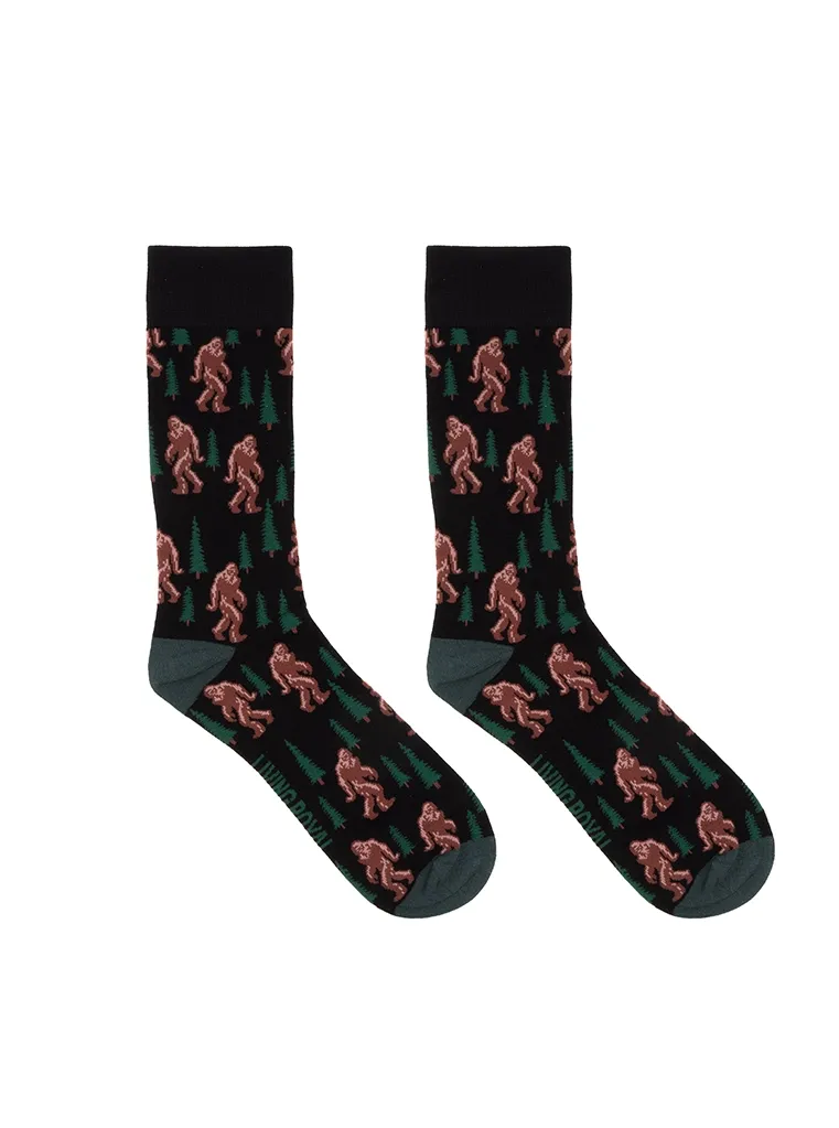 Men's Bamboo Crew Socks Sasquatch