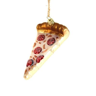Pepperoni Pizza Ornament