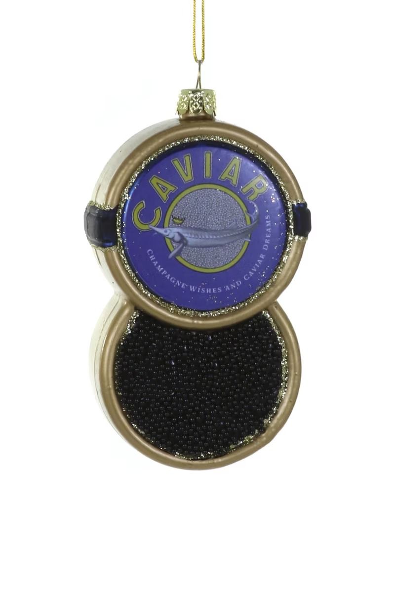 Tinned Caviar Ornament