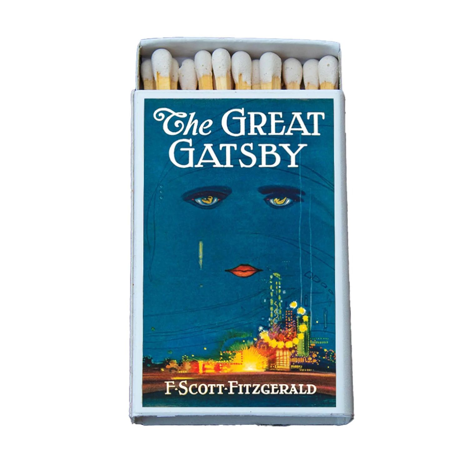 Great Gatsby Fitzgerald Wooden Matchboxes