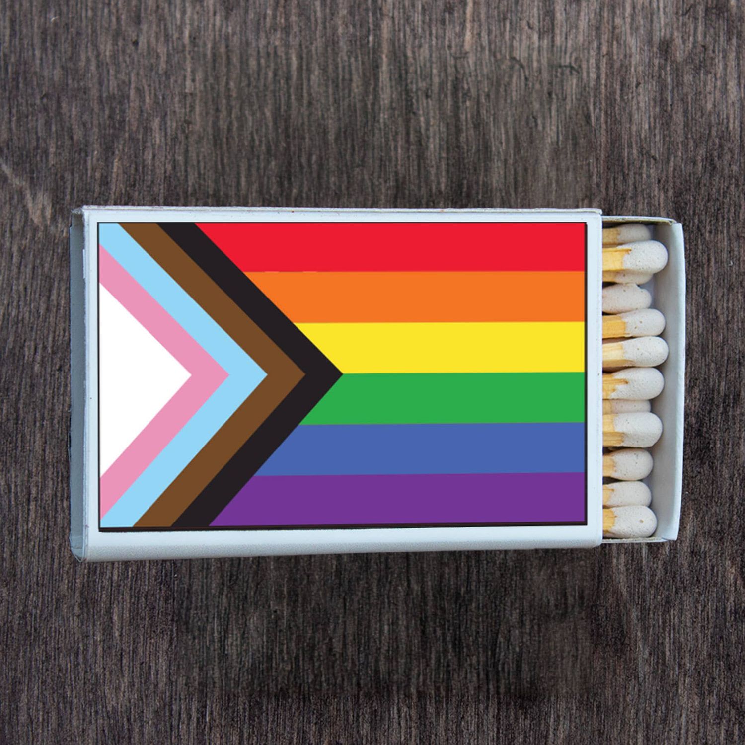 Lgbtq+ Wooden Matchbox