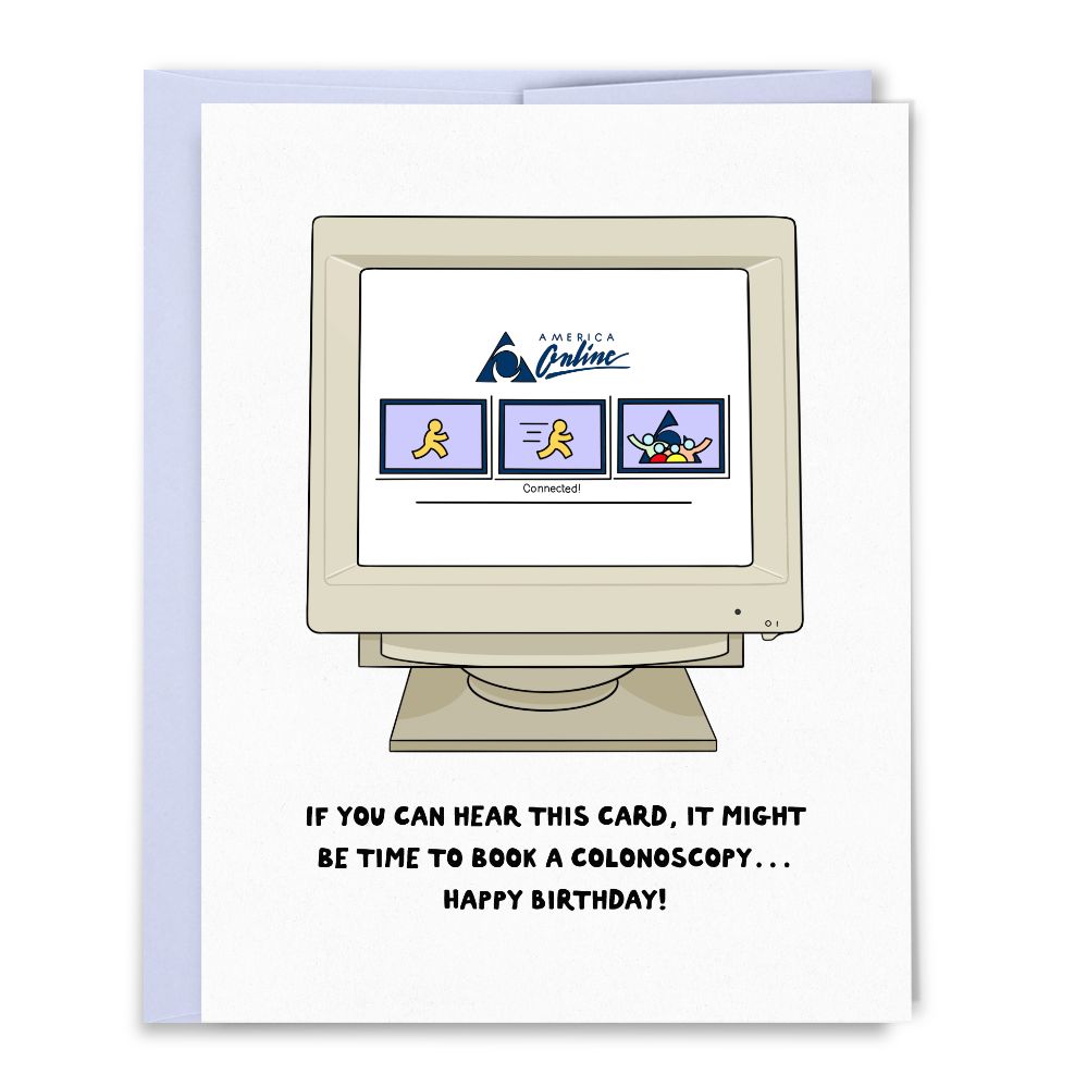 Hear This Card, Time for a Colonoscopy Birthday Card