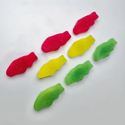 Gummy Fish Candy Magnets – Realistic Resin Set of 8