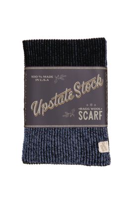 Sky Melange Ragg Wool Scarf