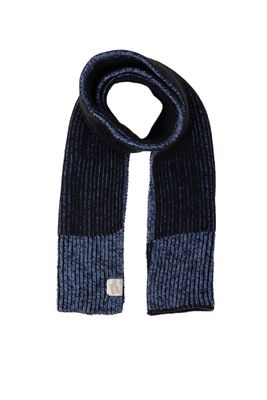 Sky Melange Ragg Wool Scarf
