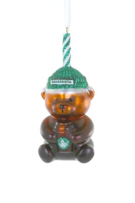 Bear Coffee Ornament