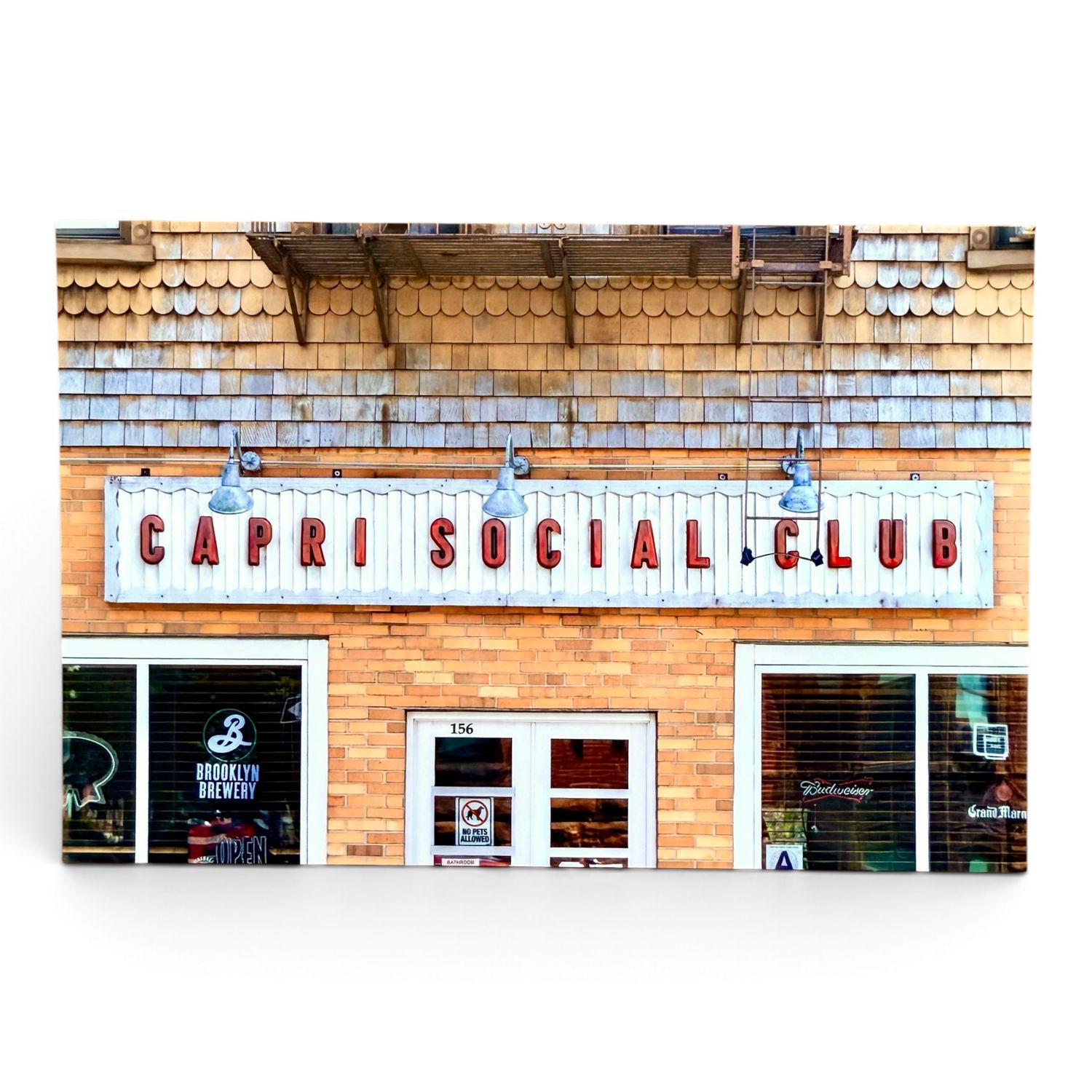 Capri Social Club Greenpoint Postcard