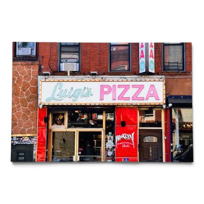 Luigis Pizza Park Slope Postcard