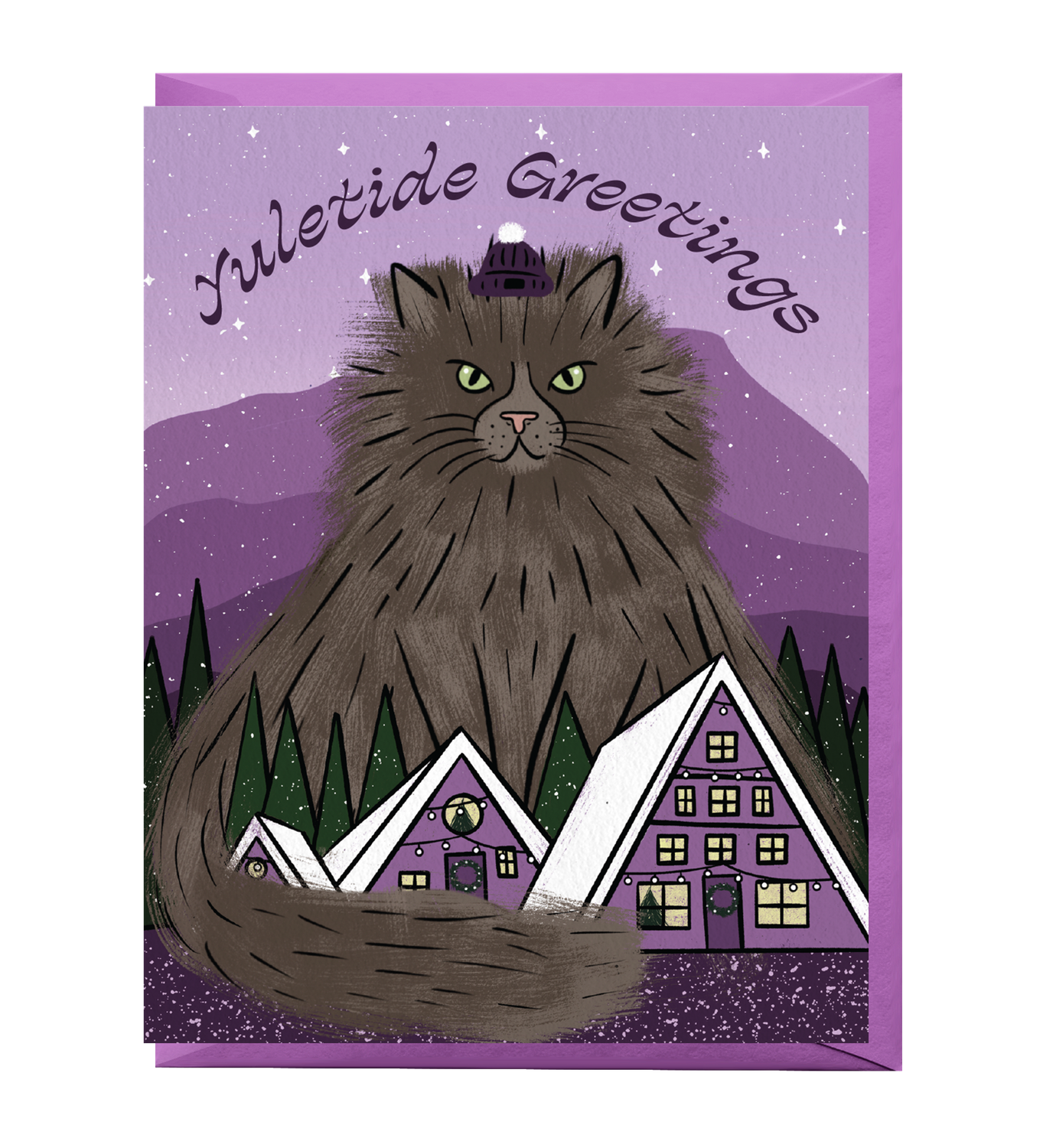 Yule Cat Holiday Card