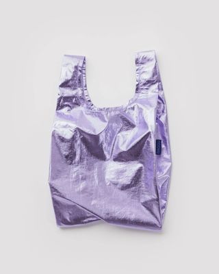 Baggu Reusable Bag Baby Lavender Metallic